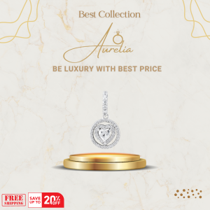 Hạt Charm Bạc đính đá